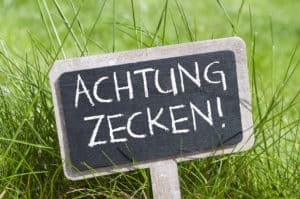 Achtung Zecken, Zecken, Zecken Pferd, Zeckenbiss